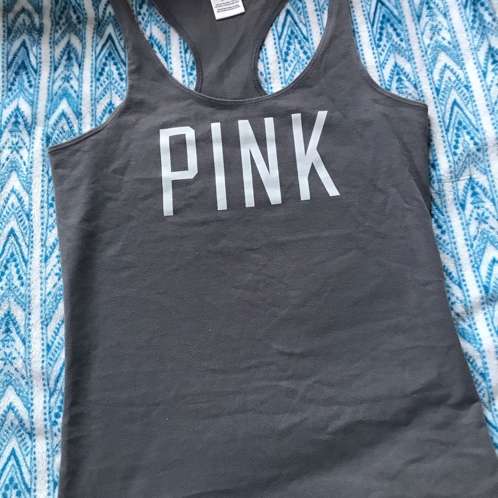 PINK Razorback Logo Tank Top - Picture 2 of 6